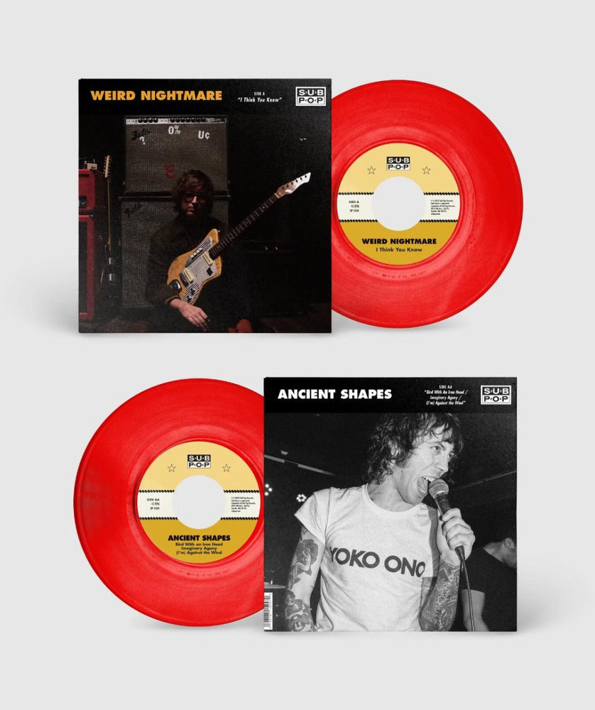 Weird Nightmare and Ancient Shapes (Limited Edition, Red Vinyl) (7" Vinyl) [Vinyl] (ONLINE ORDER ONLY)