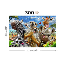 Welcome to Africa 300 Piece Wood Jigsaw Puzzle Wooden City (ONLINE ORDER ONLY)