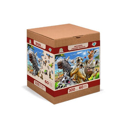 Welcome to Africa 300 Piece Wood Jigsaw Puzzle Wooden City (ONLINE ORDER ONLY)