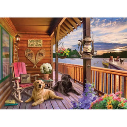 Welcome to the Lake House 1000 Piece Jigsaw Puzzle Cobble Hill (ONLINE ORDER ONLY)