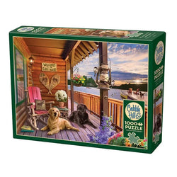 Welcome to the Lake House 1000 Piece Jigsaw Puzzle Cobble Hill (ONLINE ORDER ONLY)