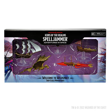 D&D: Icons of the Realms - Ship Scale - Welcome to Wildspace (ONLINE ORDER ONLY)
