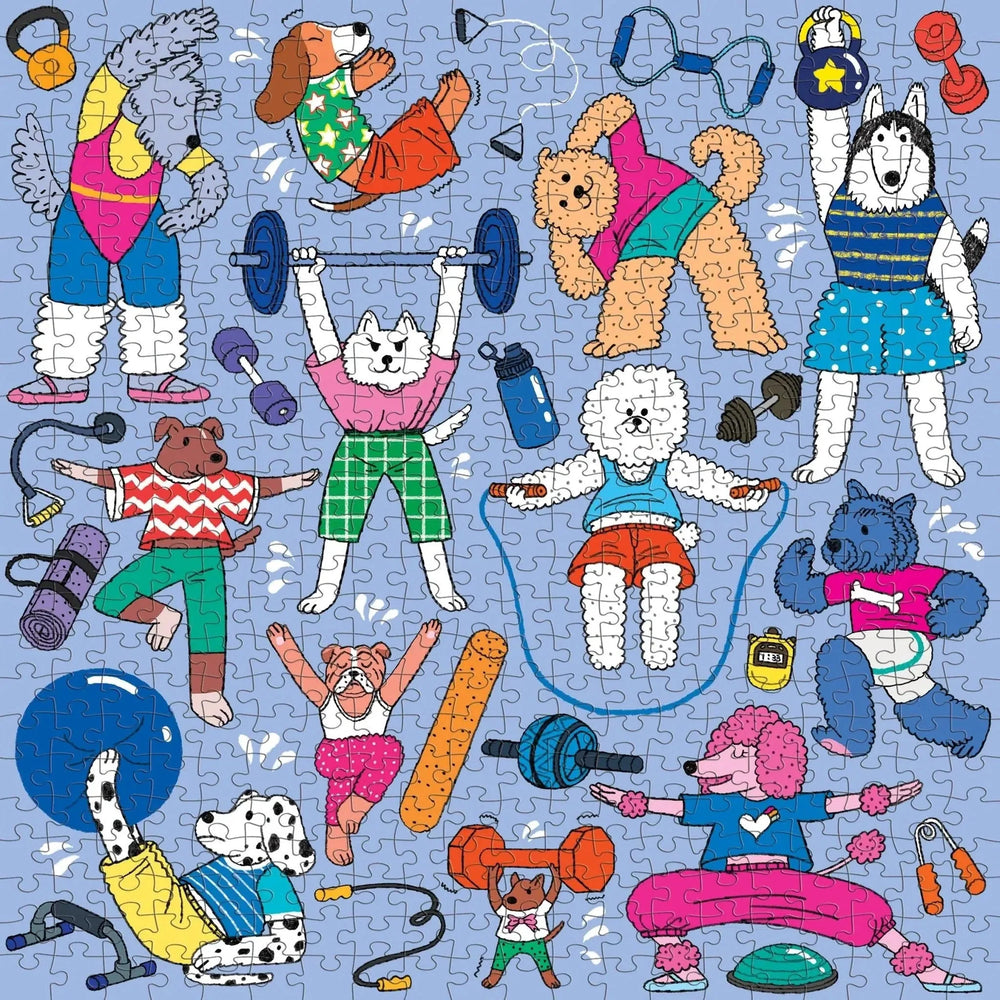 Well-Trained Dogs 500 Piece Jigsaw Puzzle Mudpuppy (ONLINE ORDER ONLY)