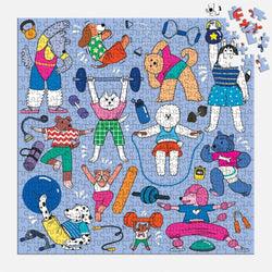 Well-Trained Dogs 500 Piece Jigsaw Puzzle Mudpuppy (ONLINE ORDER ONLY)