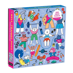 Well-Trained Dogs 500 Piece Jigsaw Puzzle Mudpuppy (ONLINE ORDER ONLY)