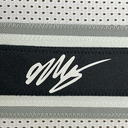Framed Facsimile Autographed Victor Wembanyama 35x39 San Antonio White Reprint Laser Auto Basketball Jersey (ONLINE ORDER ONLY)