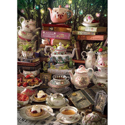 We're All Mad Here 1000 Piece Jigsaw Puzzle Cobble Hill
