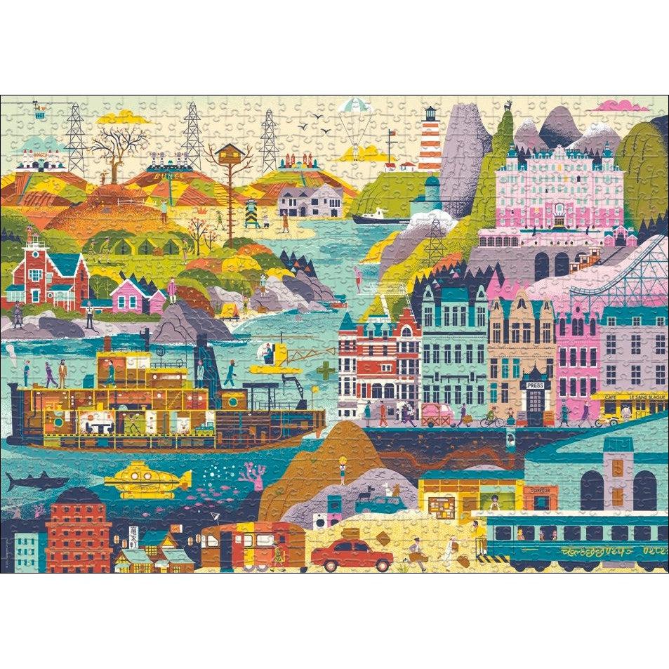 Wes Anderson Films Movie Masters 1000 Piece Jigsaw Puzzle Heye (ONLINE ORDER ONLY)