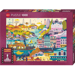 Wes Anderson Films Movie Masters 1000 Piece Jigsaw Puzzle Heye (ONLINE ORDER ONLY)