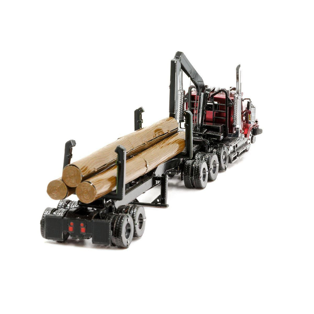 Western Star 4900SB Log Truck & Trailer Premium 3D Steel Model Kit Metal Earth (ONLINE ORDER ONLY)