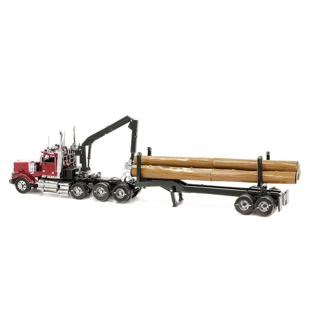 Western Star 4900SB Log Truck & Trailer Premium 3D Steel Model Kit Metal Earth (ONLINE ORDER ONLY)