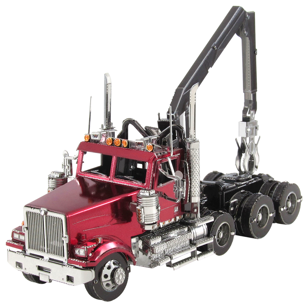 Western Star 4900SF Log Truck 3D Steel Model Kit Metal Earth (ONLINE ORDER ONLY)