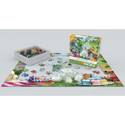 Westie Dog Picnic 500 Piece Jigsaw Puzzle Eurographics (ONLINE ORDER ONLY)
