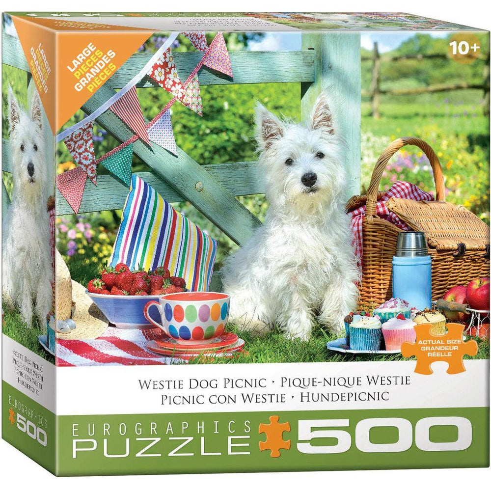 Westie Dog Picnic 500 Piece Jigsaw Puzzle Eurographics (ONLINE ORDER ONLY)