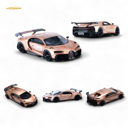 YM Model Bugatti Chiron PUR SPORT in Fantasy Rose Gold Limited to 299 Pcs 1:64 (ONLINE ORDER ONLY)