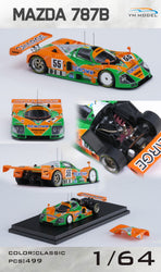 (Pre-Order) YM Model Mazda 787b #55 Le Mans Championship 1991 Winner Limited to 499 Pcs 1:64 (ONLINE ORDER ONLY)