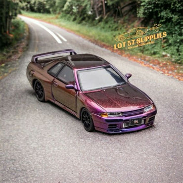 Focal Horizon Skyline R32 GT-R 3rd Gen S-Tune Magic Purple 1:64 (ONLINE ORDER ONLY)