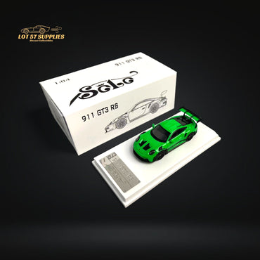 SOLO Porsche 911 992 GT3 RS Lizard Green 1:64 (ONLINE ORDER ONLY)