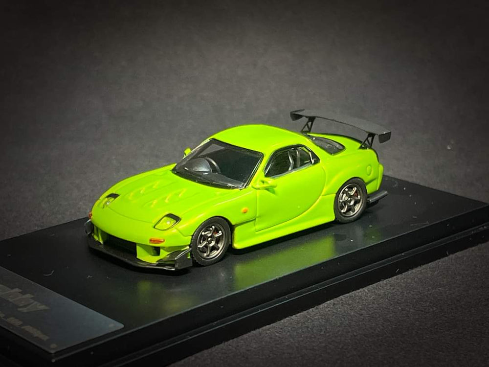 123 Hobby Mazda FD3S RX-7 in Apple Green 1:64 (ONLINE ORDER ONLY)