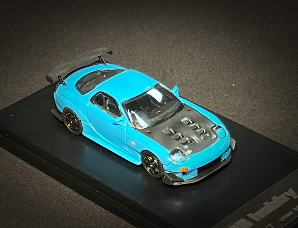 123 Hobby Mazda FD3S RX-7 in Baby Blue 1:64 (ONLINE ORDER ONLY)
