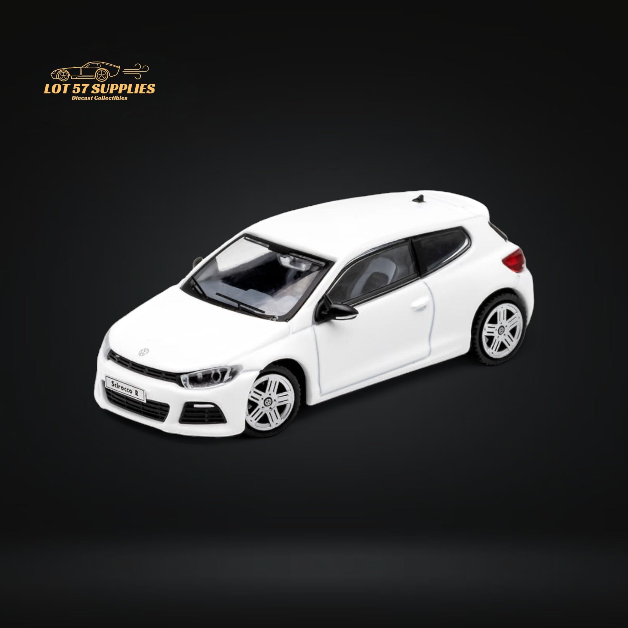 GCD Volkswagen Scirocco R in White 1:64 KS-037-266 (ONLINE ORDER ONLY)