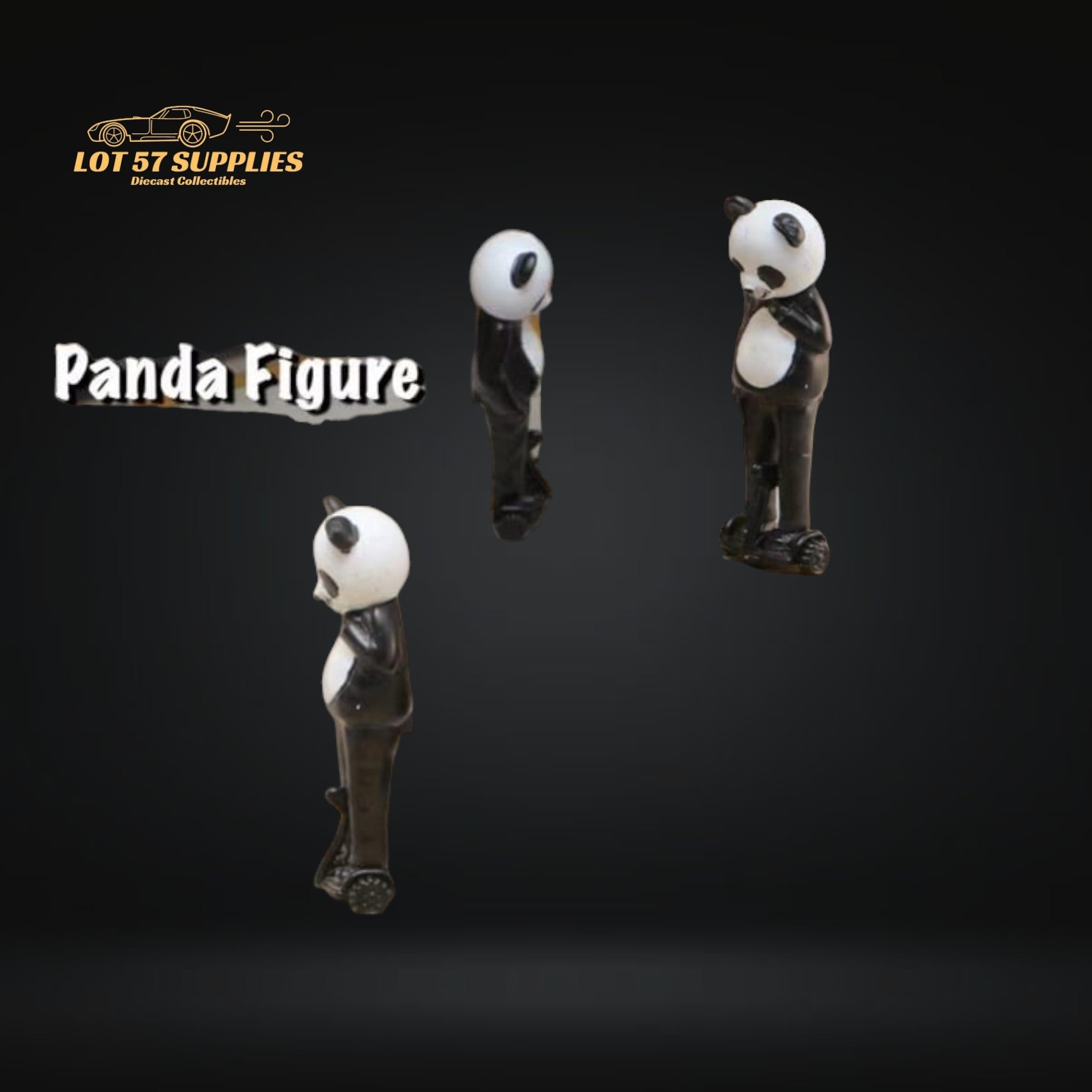 Street Weapon Panda Figure Riding Board 1:64 (ONLINE ORDER ONLY)