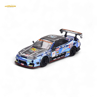 Mini-GT Nissan S15 Silvia D-MAX #70 Japan Exclusive #855 1:64 (ONLINE ORDER ONLY)