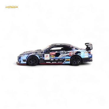 Mini-GT Nissan S15 Silvia D-MAX #70 Japan Exclusive #855 1:64 (ONLINE ORDER ONLY)