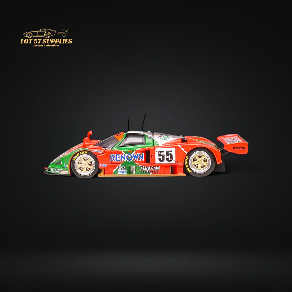 (Pre-Order) MOTORHELIX Mazda 787b #55 Le Mans Championship 1991 Winner 1:64 (ONLINE ORDER ONLY)