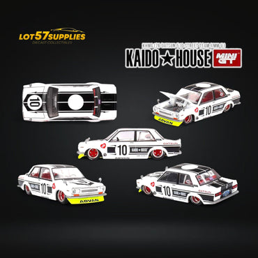 (Pre-Order) Kaido House Datsun 510 Street Team XMM V1 1:64 (ONLINE ORDER ONLY)