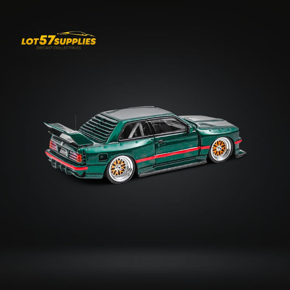 NA BMW E30 Wide-Body Resin Model Green 1:64 (ONLINE ORDER ONLY)