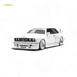 NA BMW E30 Wide-Body Resin Model White 1:64 (ONLINE ORDER ONLY)