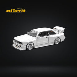 NA BMW E30 Wide-Body Resin Model White 1:64 (ONLINE ORDER ONLY)