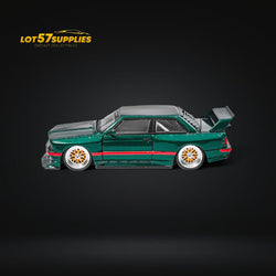 NA BMW E30 Wide-Body Resin Model Green 1:64 (ONLINE ORDER ONLY)