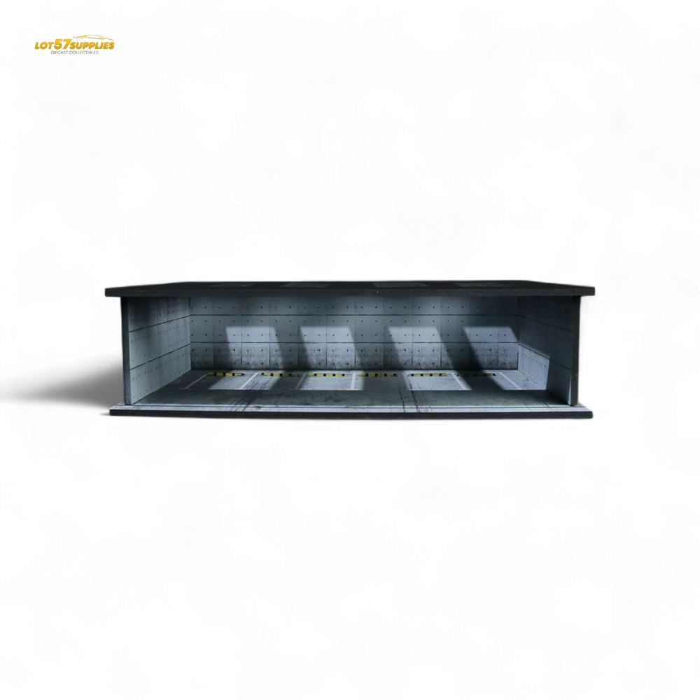 (Pre-Order) MoreArt UNDERGROUND PARKING GARAGE SCENE 02 - MO915002 1:64 (Online Order Only)