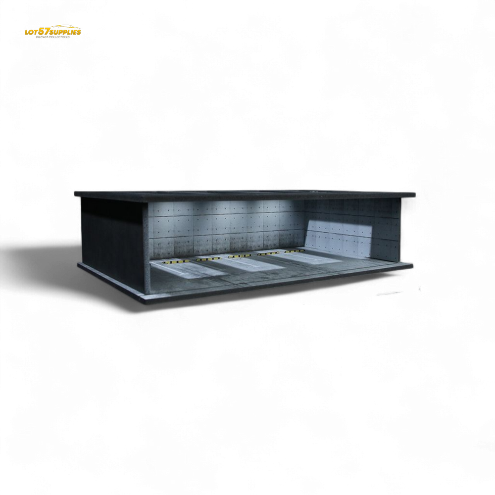 (Pre-Order) MoreArt UNDERGROUND PARKING GARAGE SCENE 02 - MO915002 1:64 (Online Order Only)
