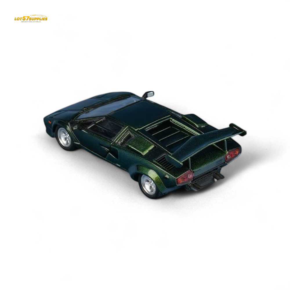 (Pre-Order) Findclassically Countach LP5000S - Canepa Green 1:64 (Online Order Only)