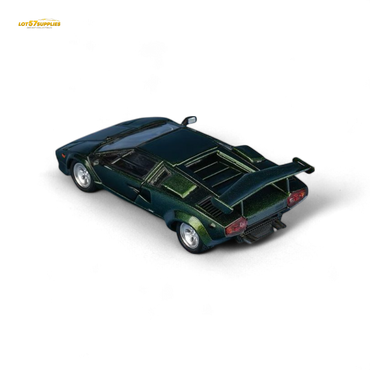 (Pre-Order) Findclassically Countach LP5000S - Canepa Green 1:64 (Online Order Only)