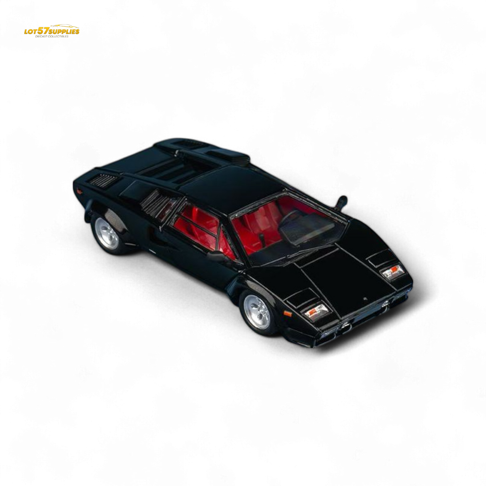 (Pre-Order) Findclassically Countach LP5000S - Metallic Black 1:64 (Online Order Only)