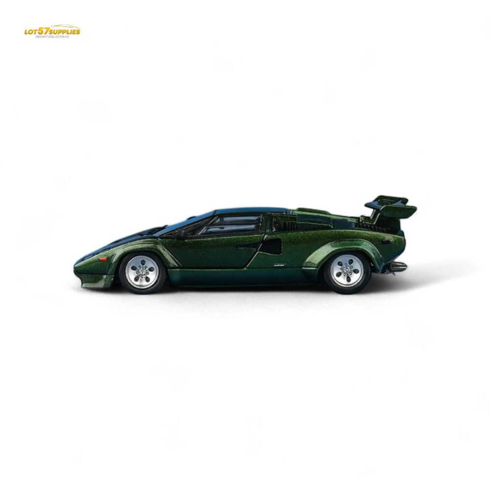 (Pre-Order) Findclassically Countach LP5000S - Canepa Green 1:64 (Online Order Only)