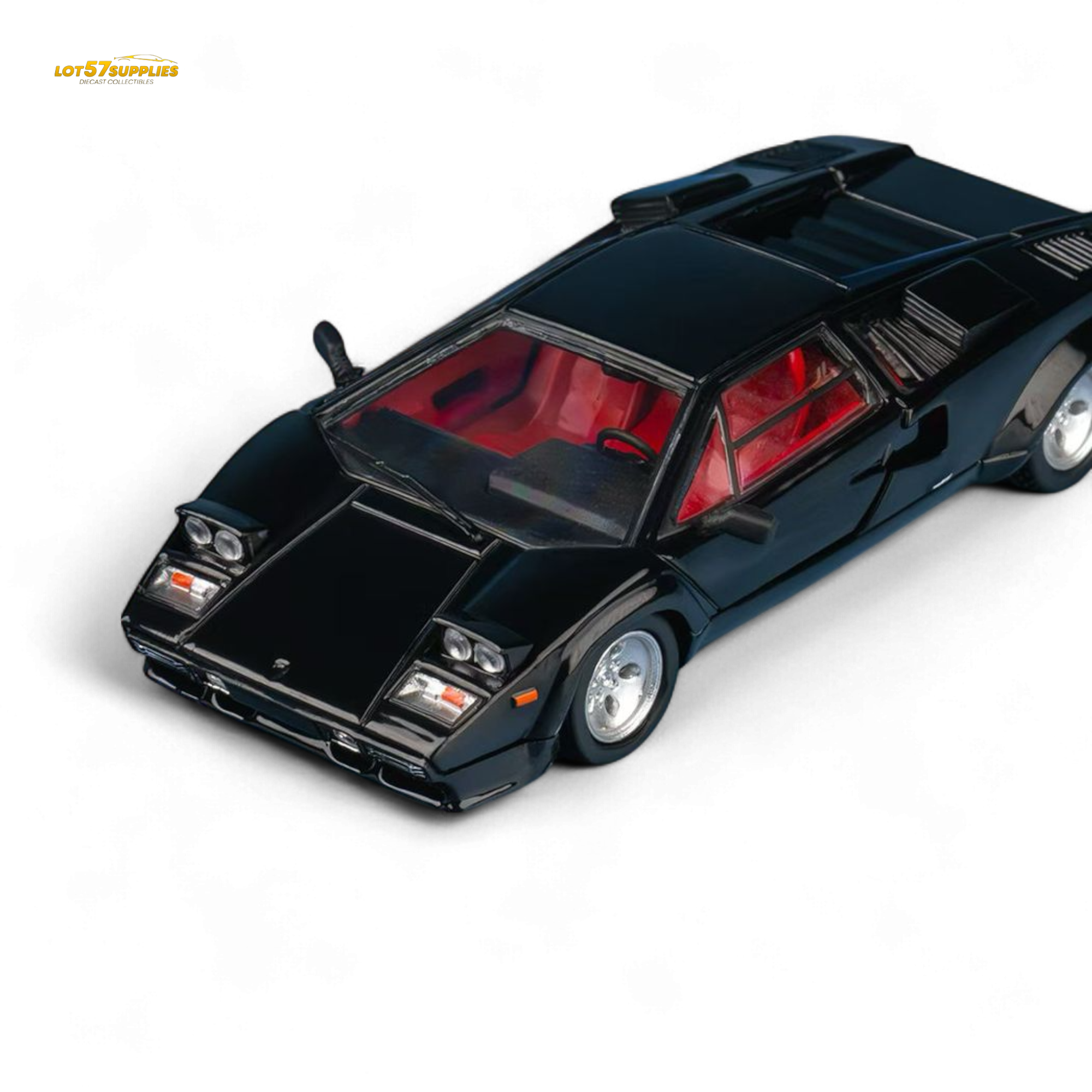 (Pre-Order) Findclassically Countach LP5000S - Metallic Black 1:64 (Online Order Only)