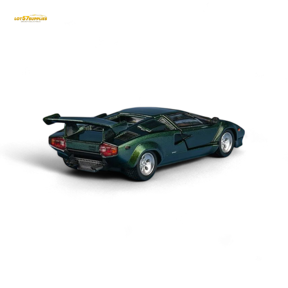 (Pre-Order) Findclassically Countach LP5000S - Canepa Green 1:64 (Online Order Only)