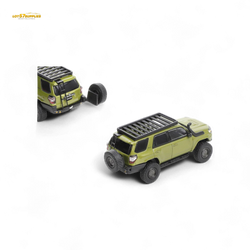 (Pre-Order) GCD Toyota Super Overlord Light Modified Version 4 Runner - Green 1:64 (ONLINE ORDER ONLY)