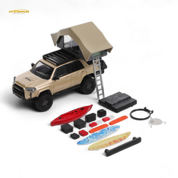 (Pre-Order) GCD Toyota Super Overlord Modified 4 RUNNER – Champagne Gold 1:64 (Online Order Only)