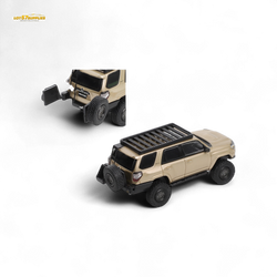 (Pre-Order) GCD Toyota Super Overlord Modified 4 RUNNER – Champagne Gold 1:64 (Online Order Only)