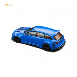 (Pre-Order) DCM Modified Audi RS6 Wagon Blue - Engine & Openable Hood 1:64 (ONLINE ORDER ONLY)
