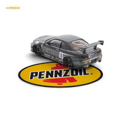 Fast Speed FS 1:64 Skyline GT-R R34 Nismo Z-Tune Pennzoil #1 – Grey (Foshan AIT Exhibition Edition) (ONLINE ORDER ONLY)