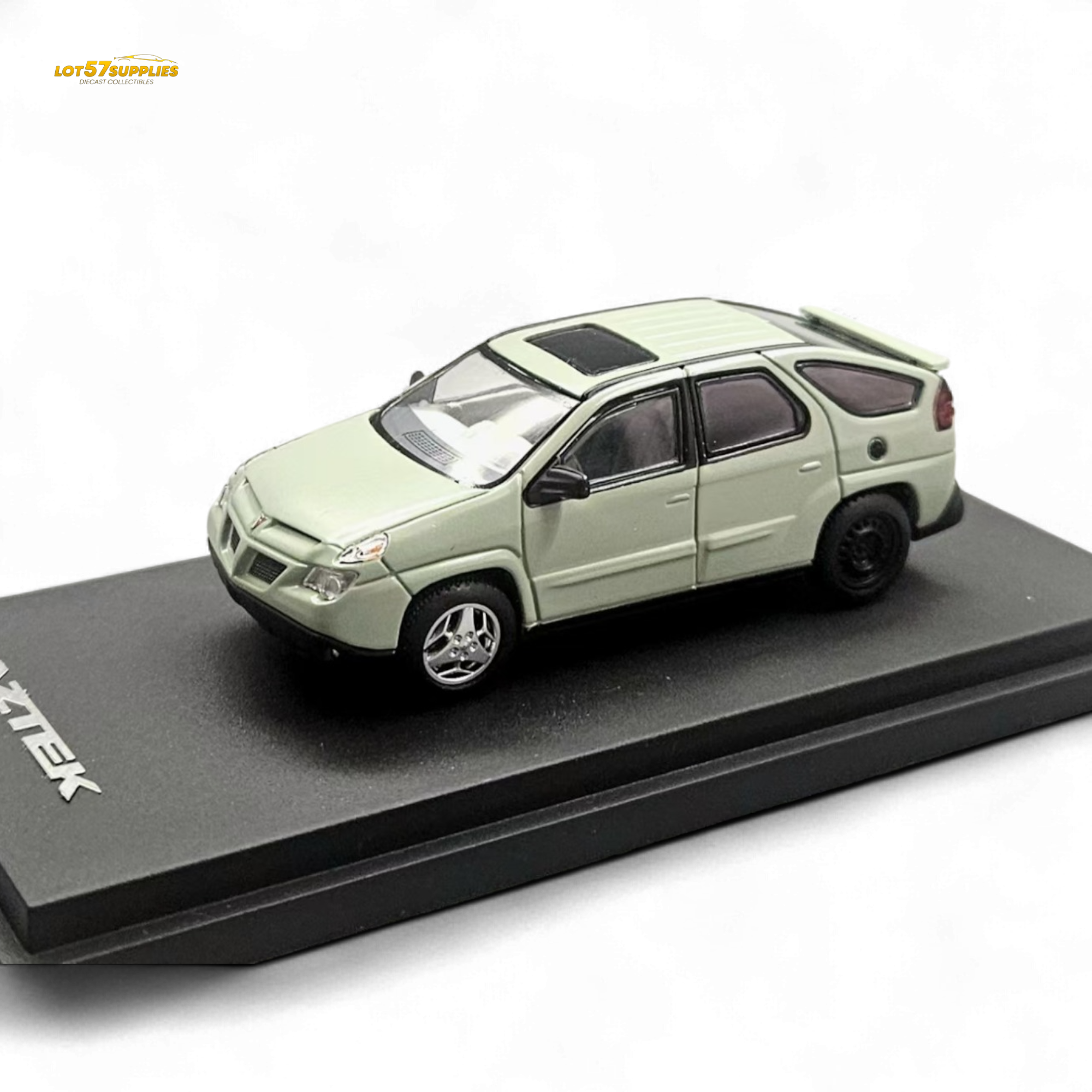 GOC 1:64 Pontiac Aztek – Fern Green (Beijing 2025 Limited Edition) (ONLINE ORDER ONLY)