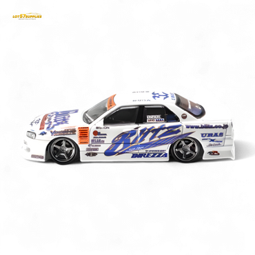 (Pre-Order) Mortal Skyline GTR ER34 BLITZ Dunlop - 2004 - 1:64 (Online Order Only)