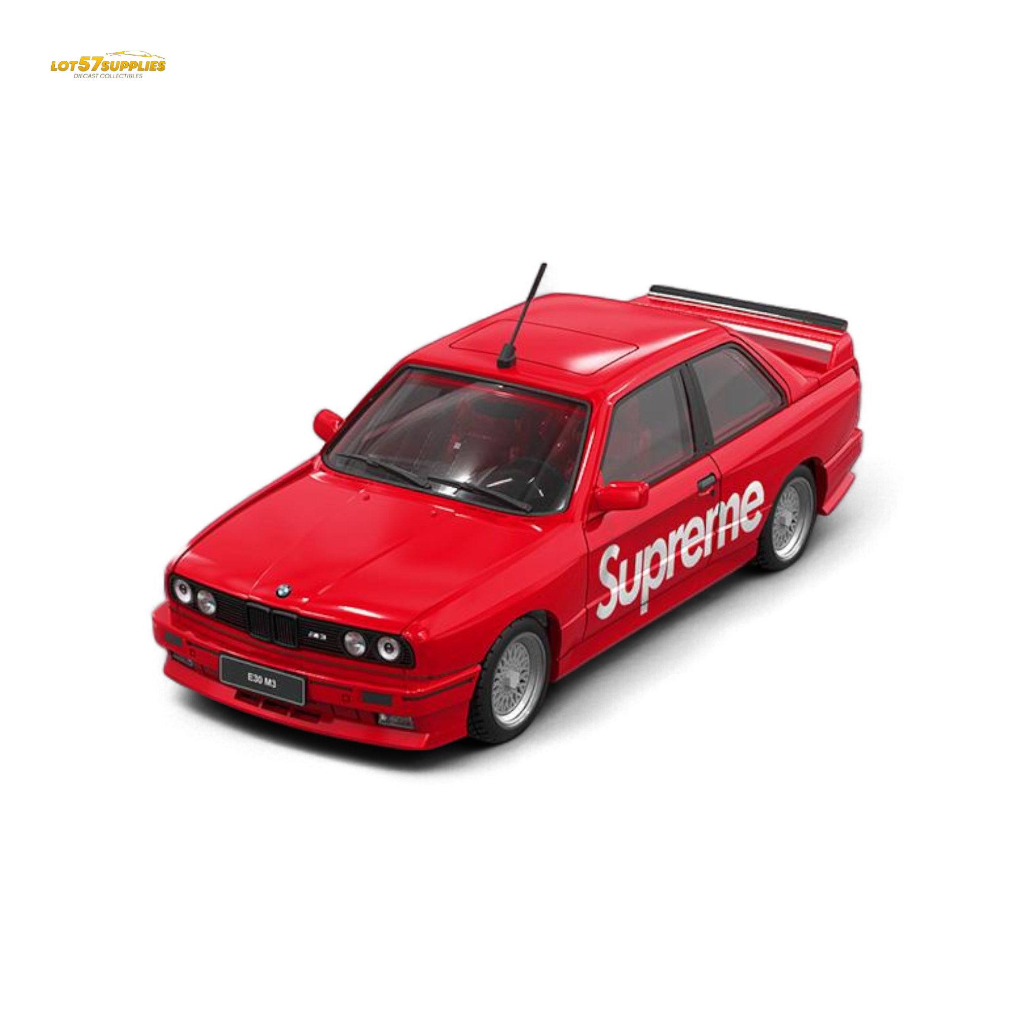 (Pre-Order) Original Model E30 Supreme Livery - S u p r e m e 1:64 (Online Order Only)